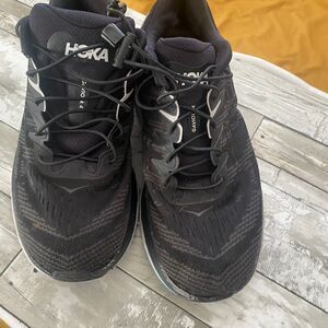 Hoka Gaviota 4 black running sneakers 12.5